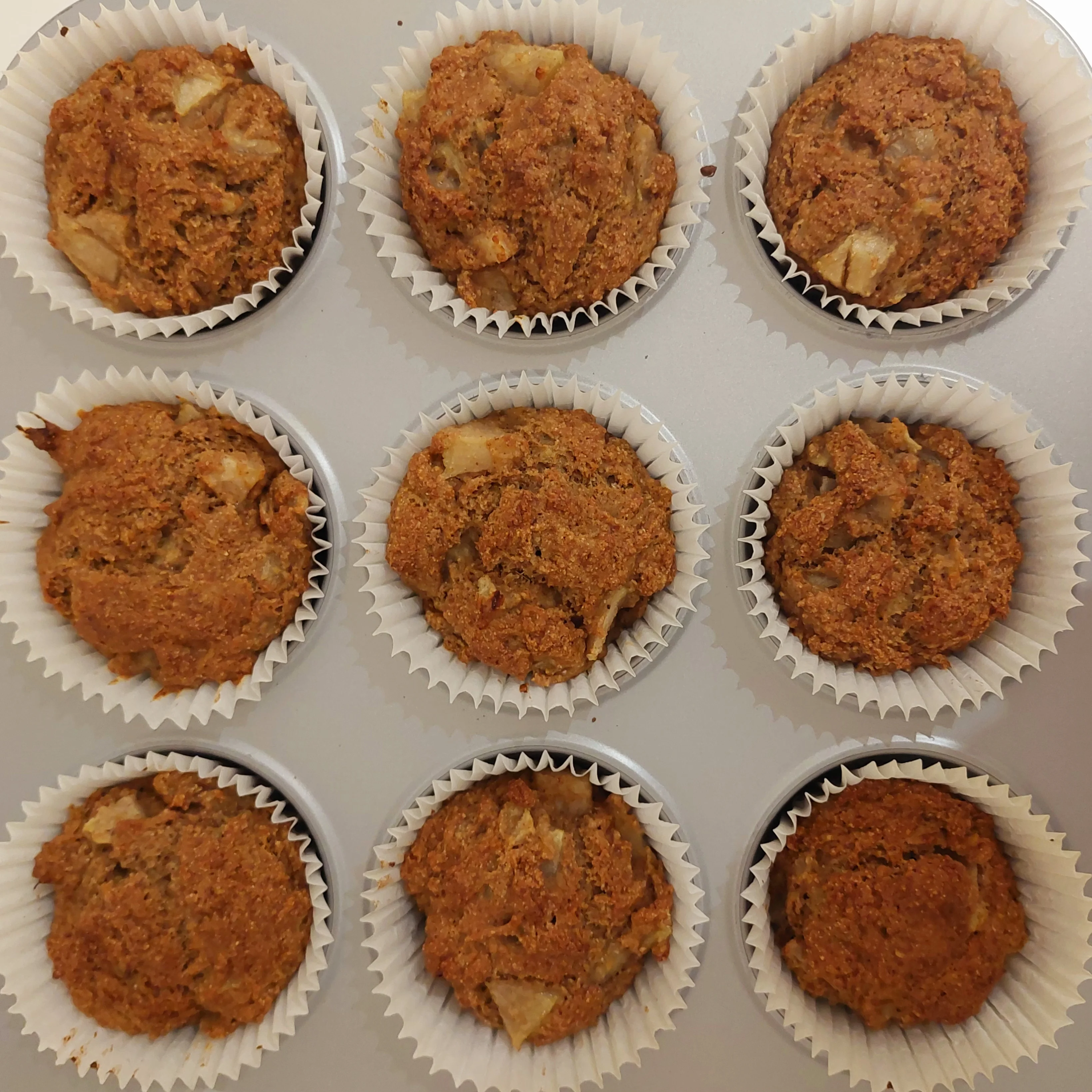 Livvy’s Banana Pear Muffins